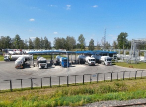 Пост наполнения автоцистерн